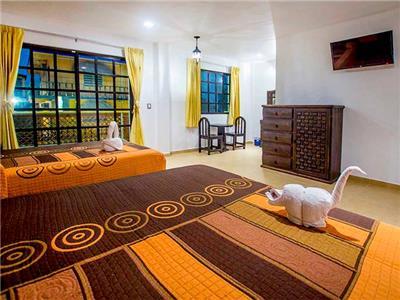 Hotel Mexico Lindo Mahahual Bagian luar foto