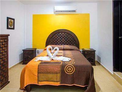 Hotel Mexico Lindo Mahahual Bagian luar foto
