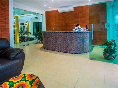 Hotel Mexico Lindo Mahahual Bagian luar foto