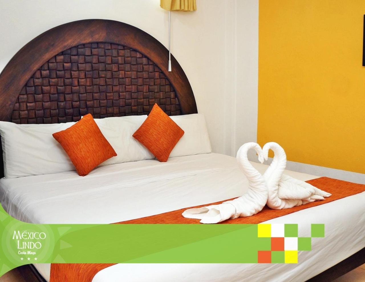 Hotel Mexico Lindo Mahahual Bagian luar foto